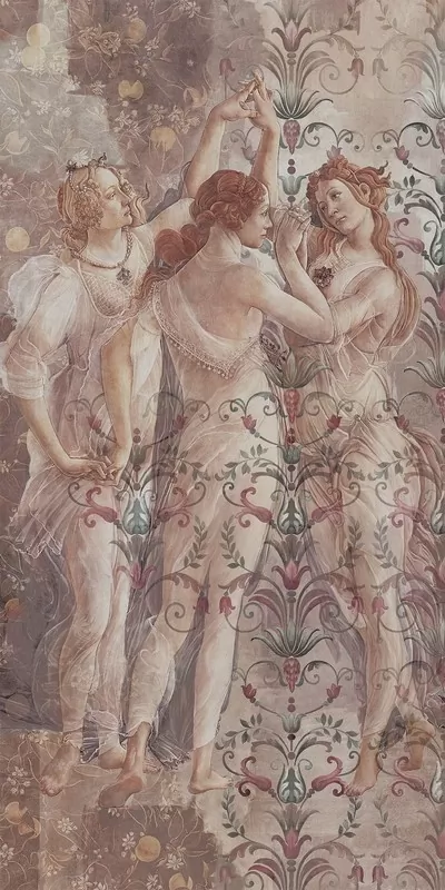 Керамогранит VT/A549/SG591820R Ковер Боттичелли матовый обрезной 119,5х238,5х0,9