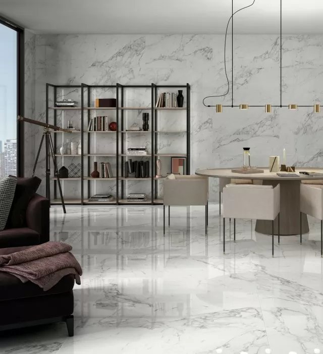 Керамогранит Purity White Pulido Rect 119x119