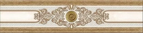 Плитка 356 Бордюр Eclipse Beige Центр 7x30