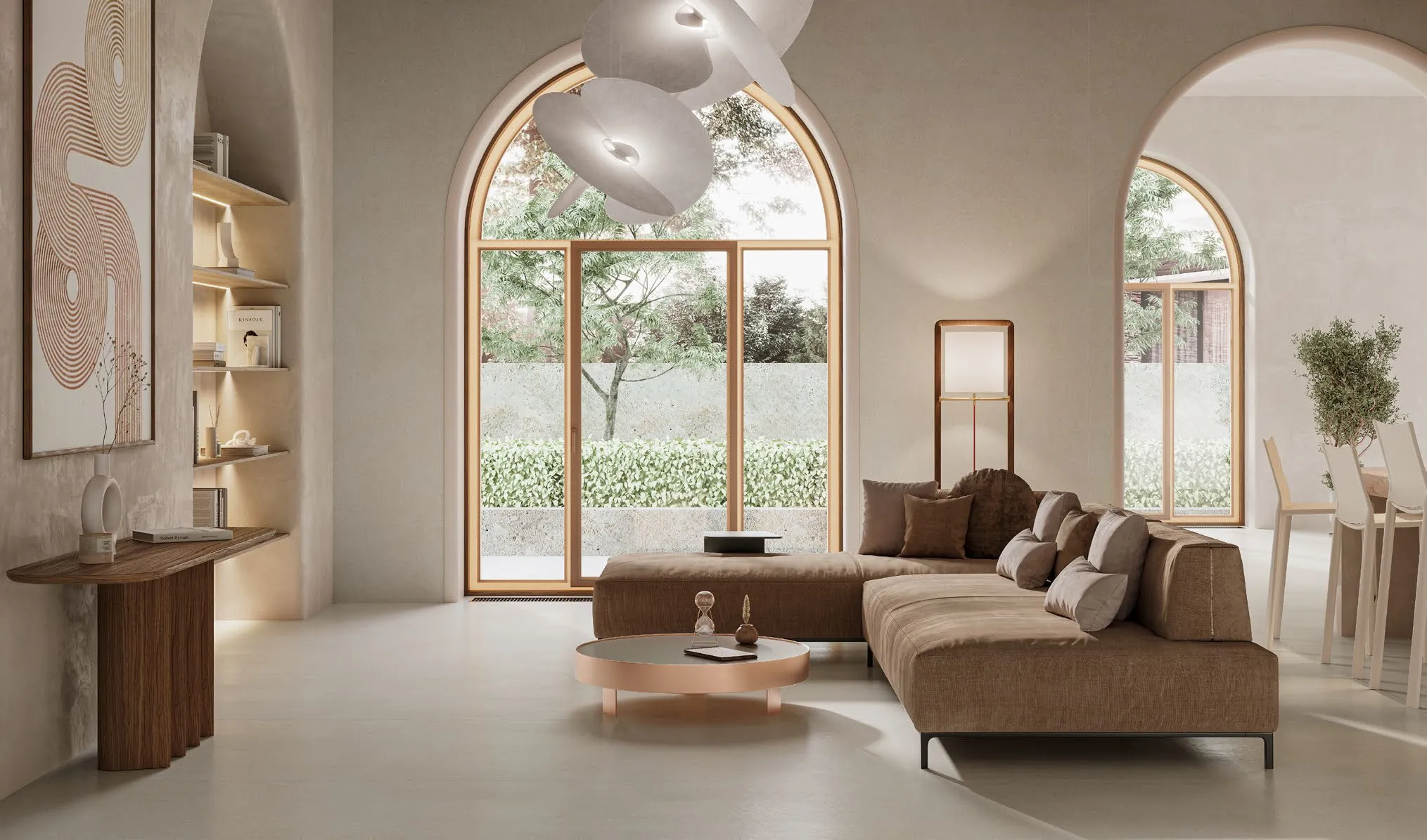 Керамогранит SG074902R Нестос серый светлый лаппатированный обрезной 119,5x320x1,1