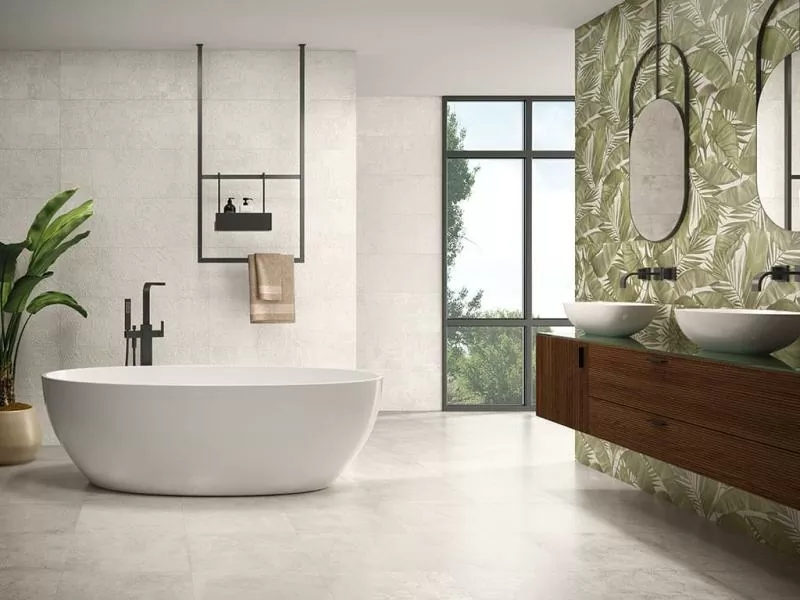 Плитка Studio Hojas Perla 30x90