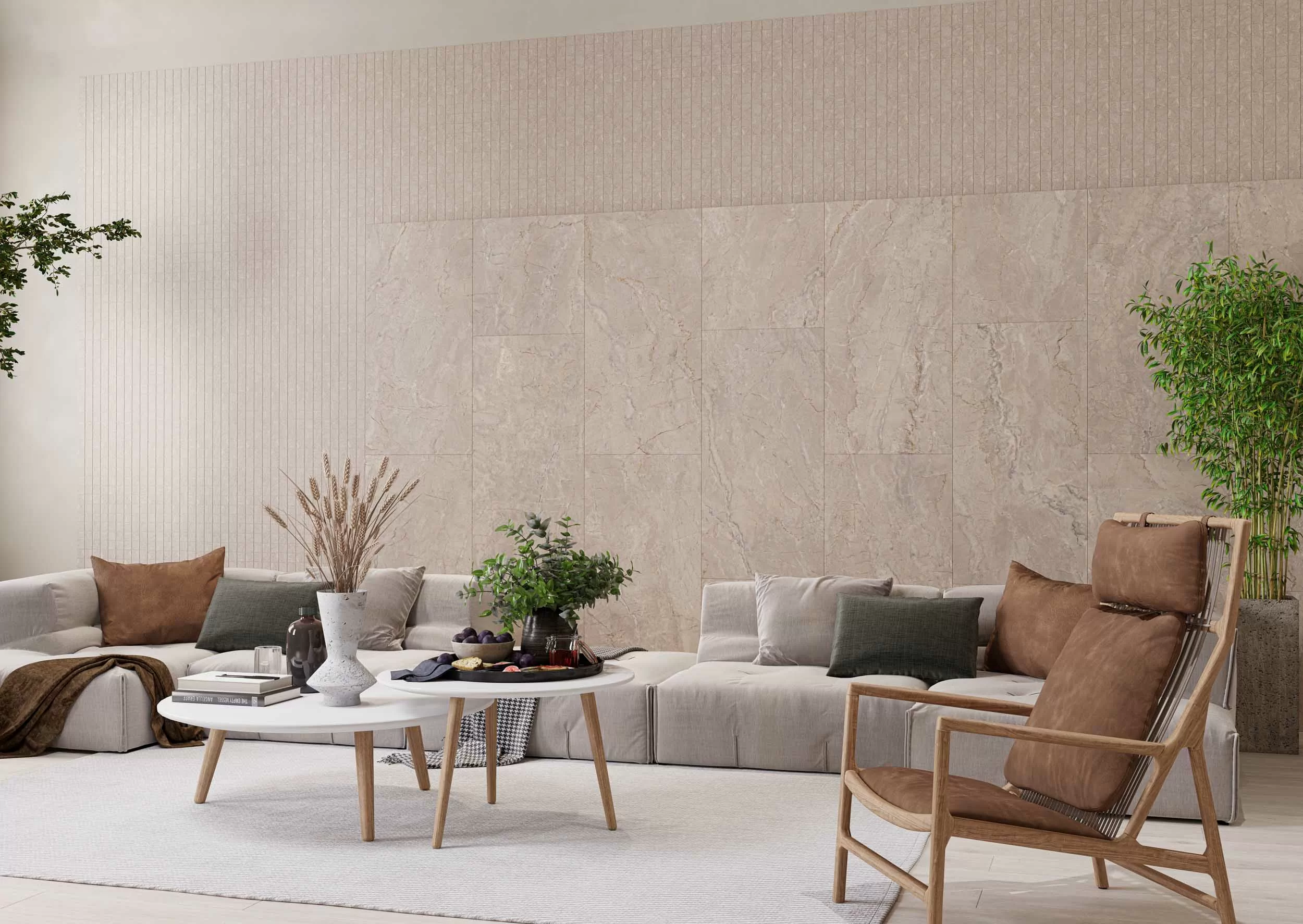 Керамогранит BR02 Bernini Beige неполированный 80x160x11