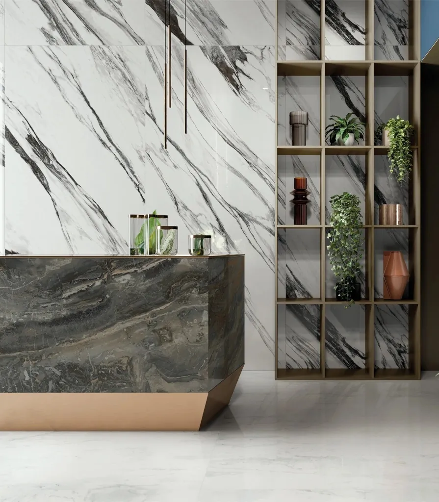 Керамогранит 600180000005 Charme Deluxe Арабескато Уайт Люкс Рет 120x278