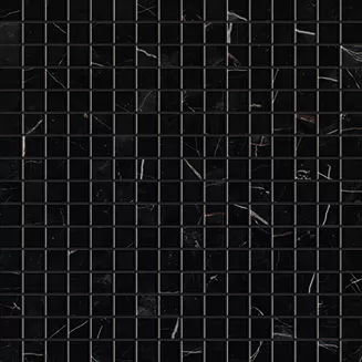 Мозаика AOVB Marvel Black Atlantis Mosaico Lappato 30x30