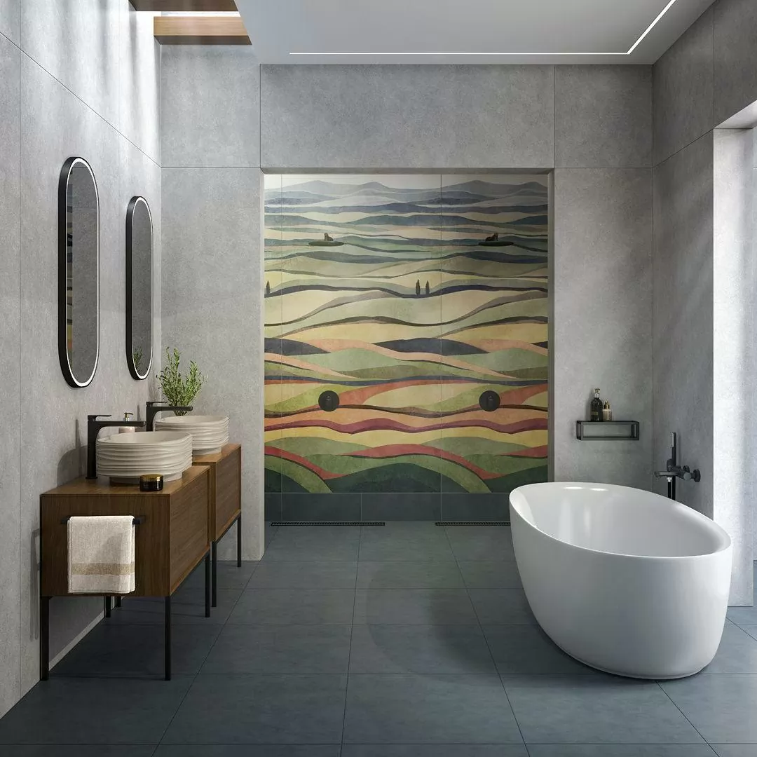 Керамогранит DD500200R Про Стоун серый обрезной 60x119.5