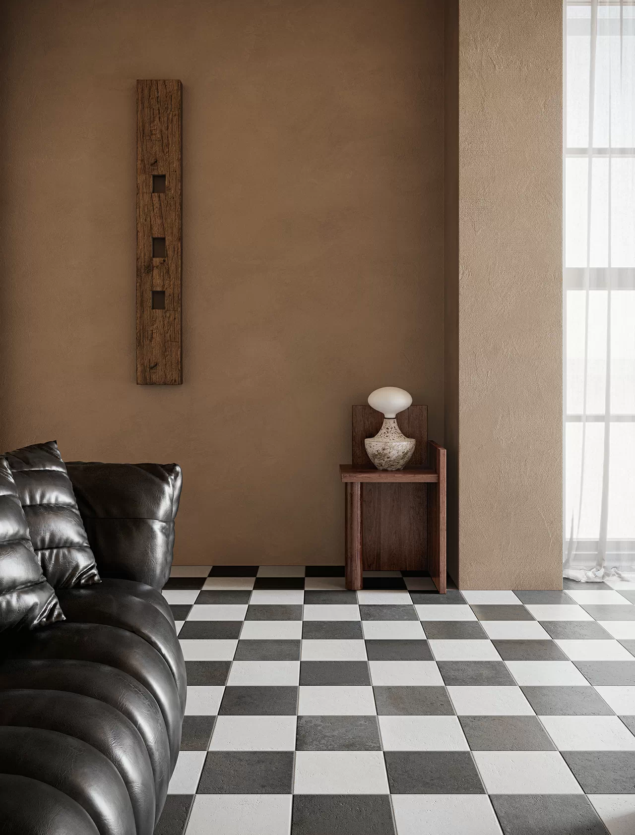 Керамогранит 1086526 Italica Modulare 39 Terra Arsa (комплект 2шт 20x20, 1шт 20x40, 2шт 40x40, 1шт 40x60,8)