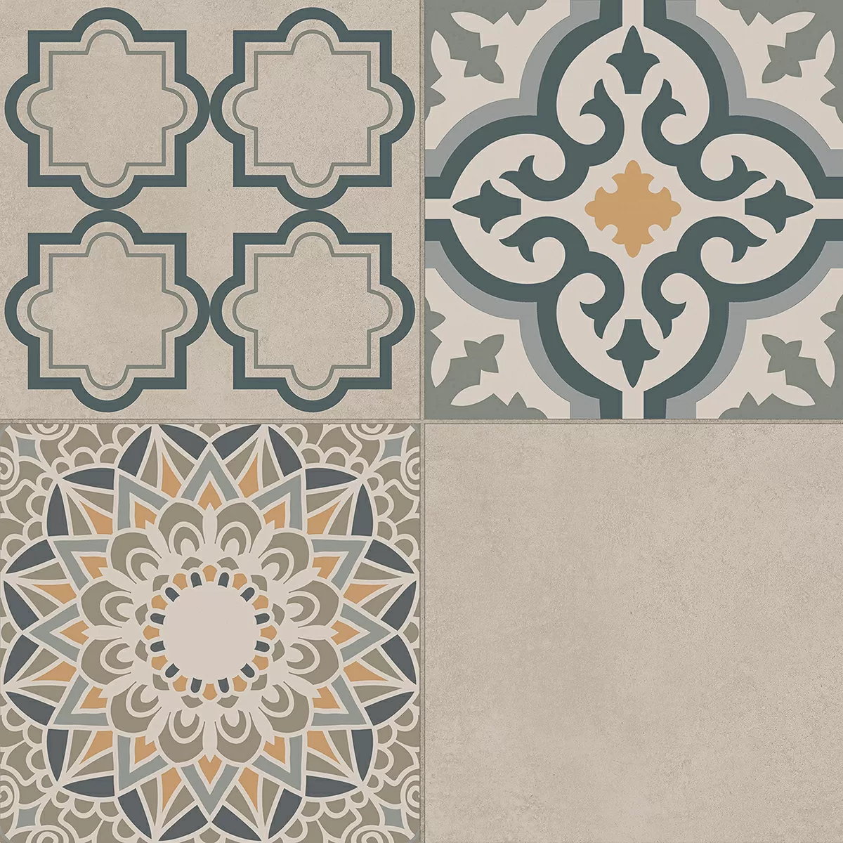 Керамогранит JA02 Jam Blue Неполированный 40,5x40,5х8