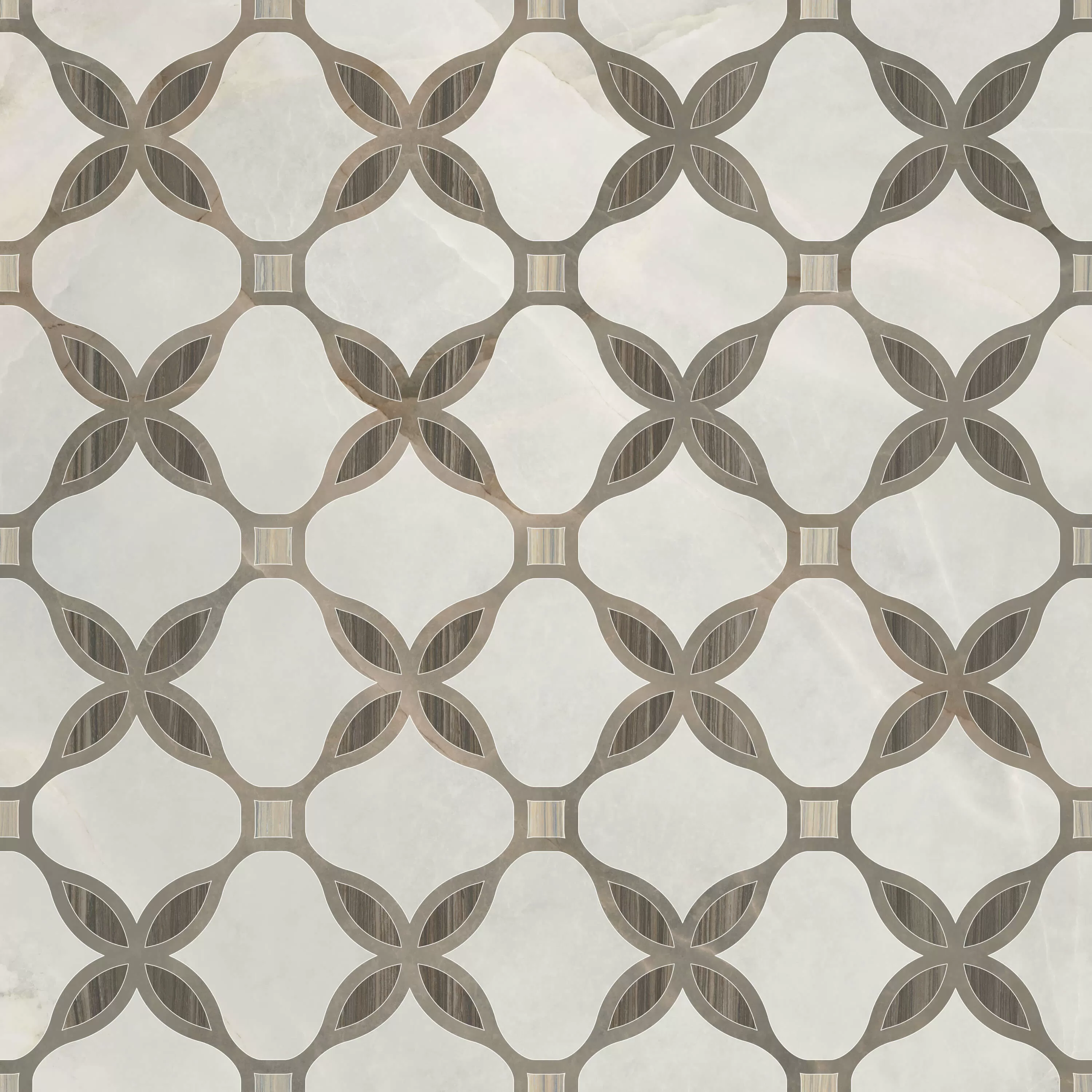 Керамогранит K947863LPR01VTE0 Nuvola классический декор теплый 60х60