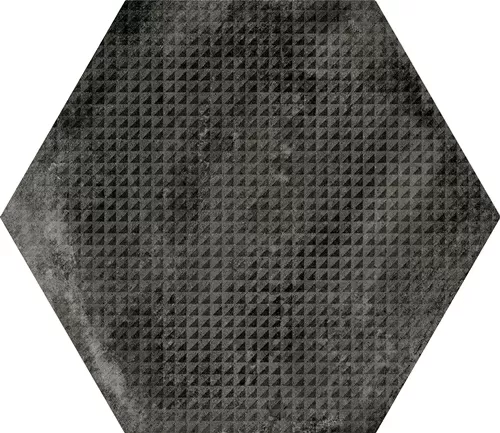 Керамогранит 23604 Urban Hexagon Melange Dark 29,2X25,4