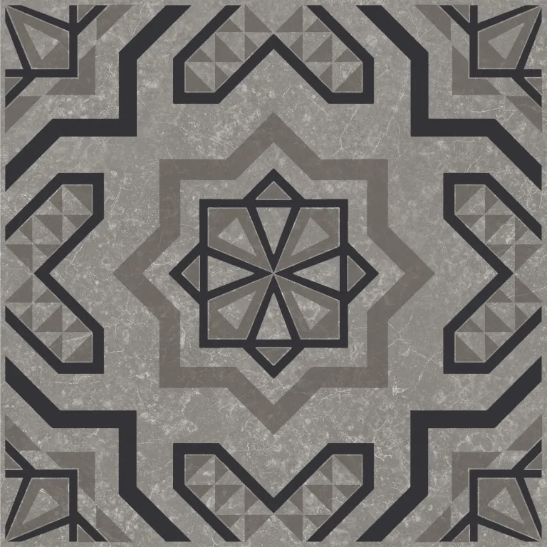 Керамогранит KMD3STA048GN Декор Касабланка серый матовый 20x20x0,8