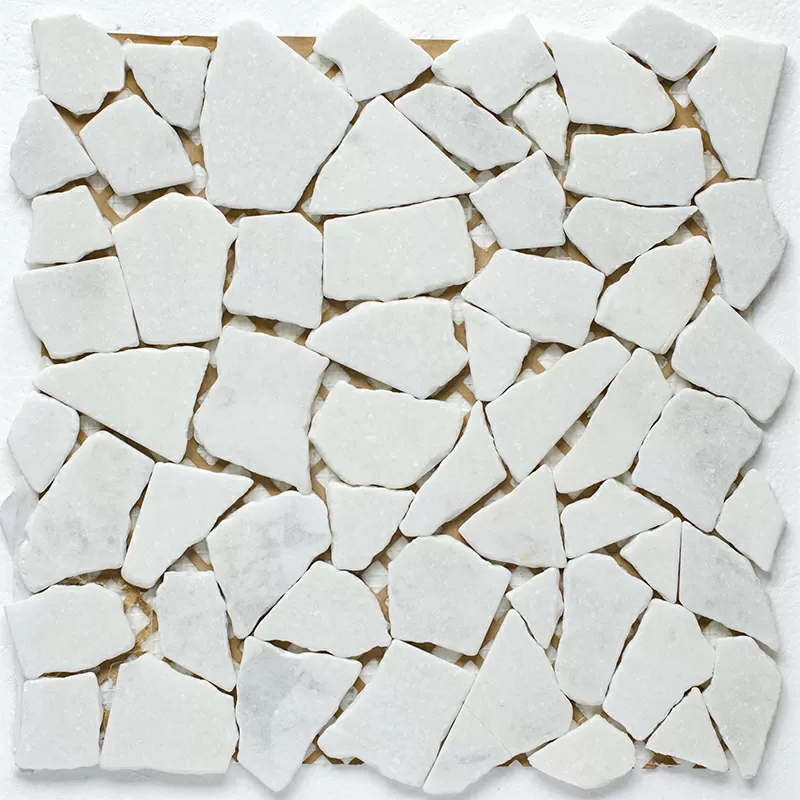 Мозаика JMST040 Split White Matt 30.5X30.5