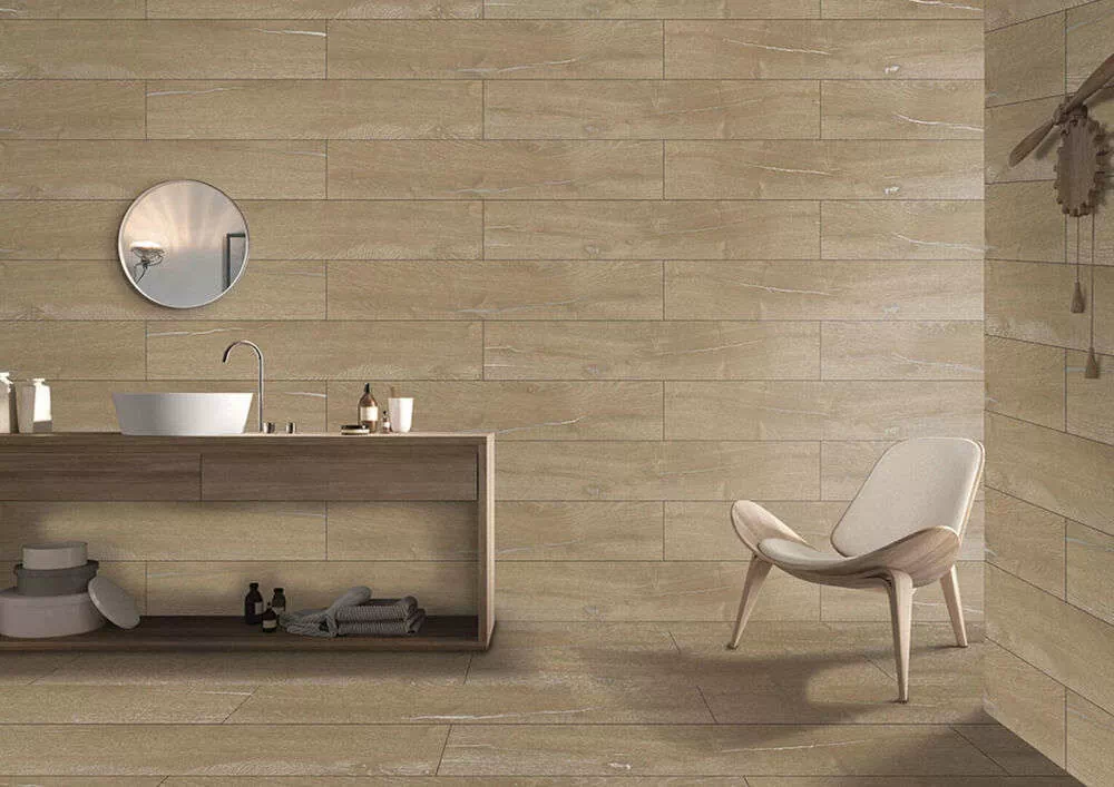 Керамогранит Dakota White Oak 20x120