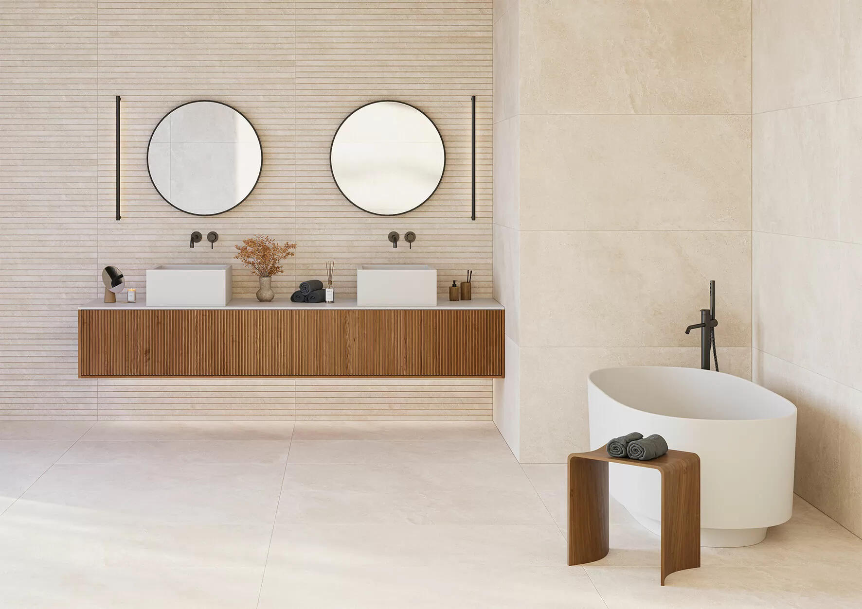 Плитка 991 Beige 30x90
