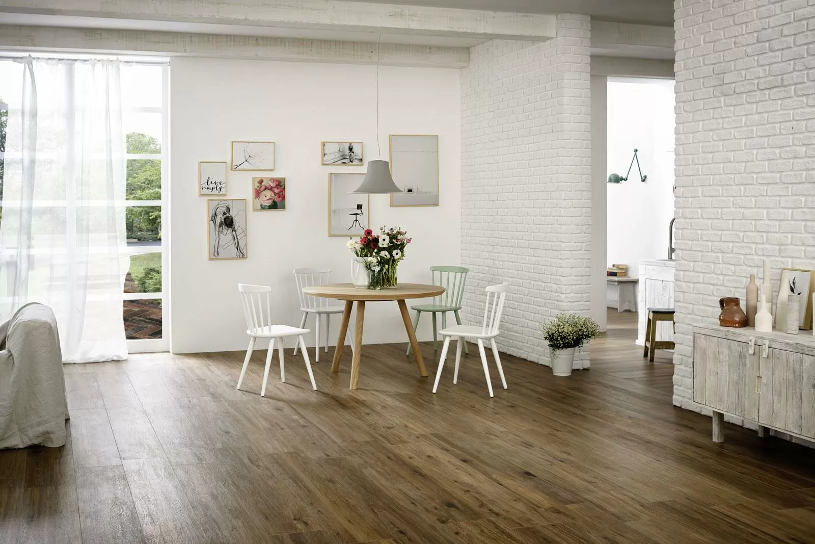 Керамогранит MMJ2 Treverktrend Rovere miele 37.5x150