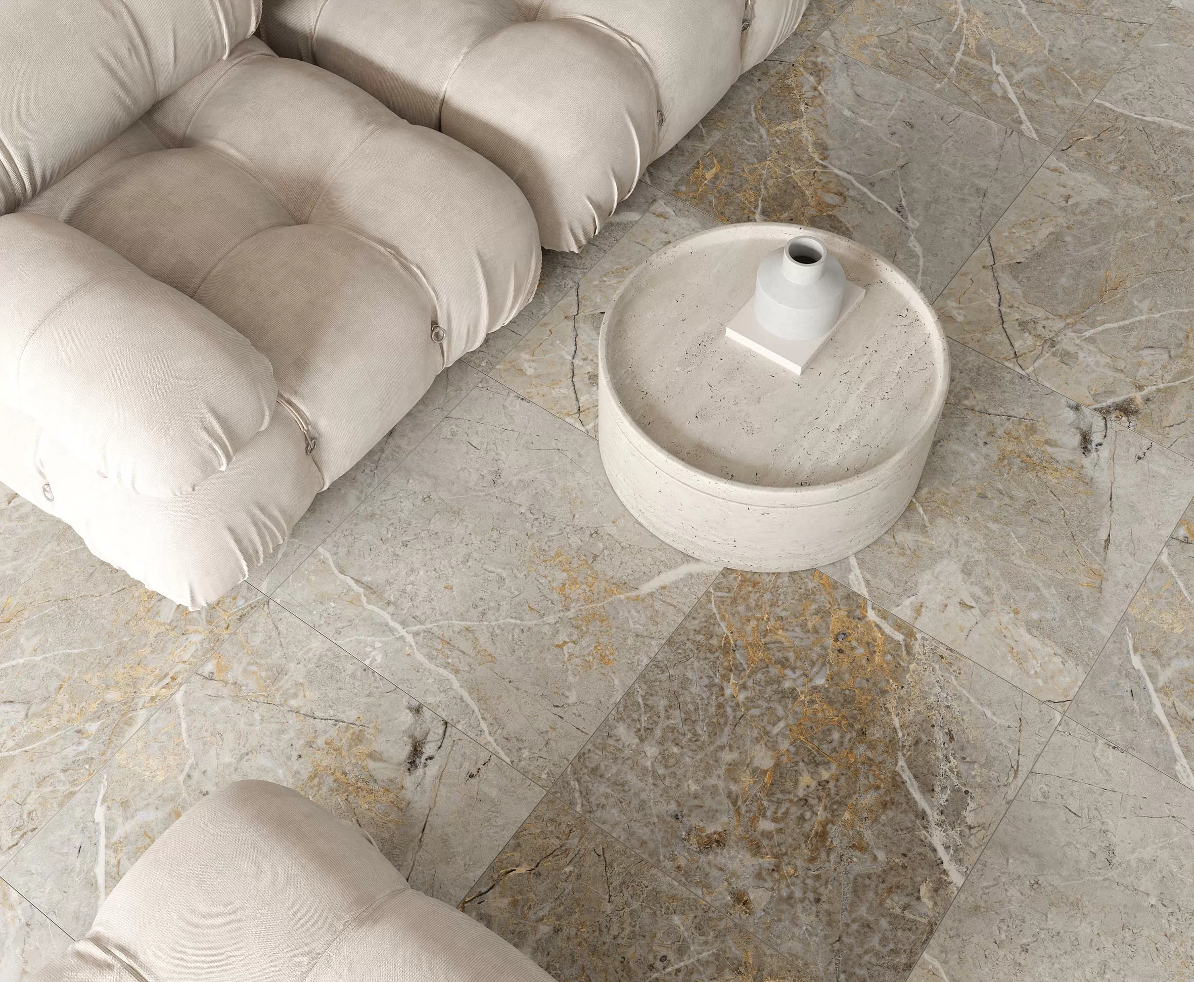 Керамогранит Fantastico Grey Granito Полированный 60х60