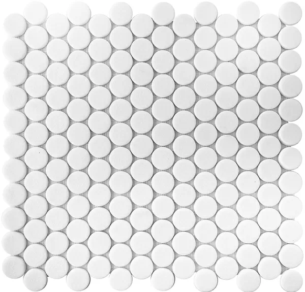 Мозаика Мозаика Circle № 100 Antid. (на сетке) 30,6x31,4
