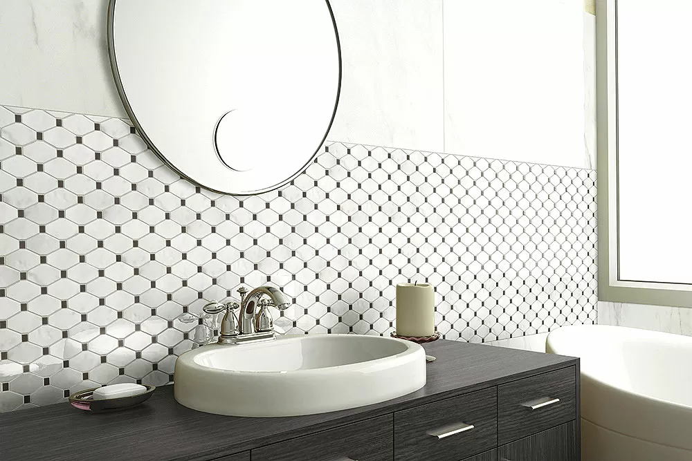 Керамогранит 18-006-12 Mosaico Canalgrande Hexagon Idr. 30x30