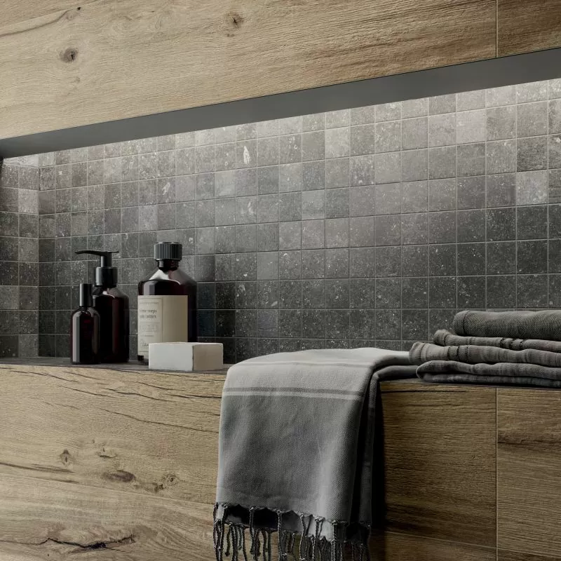 Керамогранит 0004142 Nordik Stone Black Nat Rett 60x120
