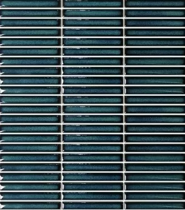 Мозаика R-338 керамика глянцевая (1,2*9,2) 28,2x30,8