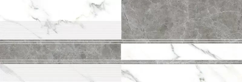 Плитка Calacatta Decor Combi Rectificado 30x90