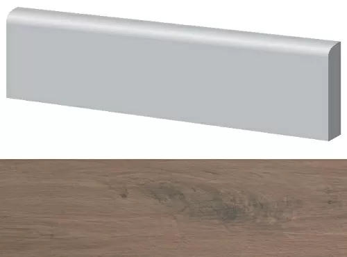 Керамогранит 3088045 Tavolato Naturale Marrone Medio Battiscopa 9x120