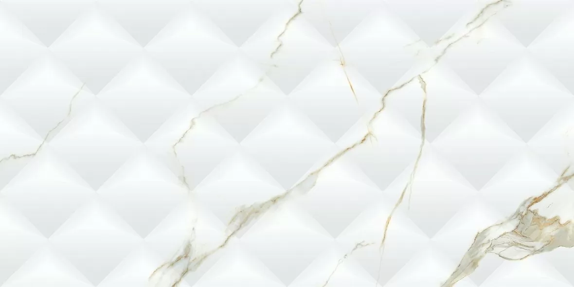 Плитка LE63063B-F50 Bianco Carrara Classico Monticulo Rectificado 30х60