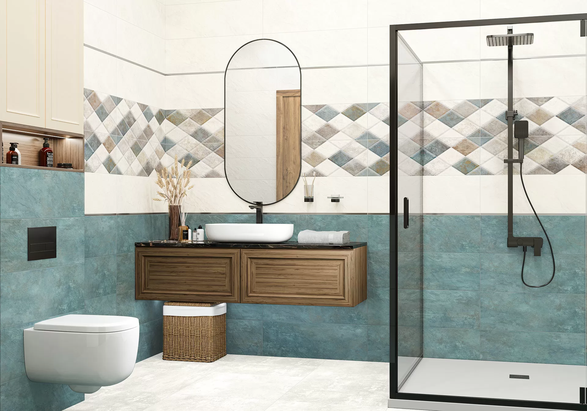 Плитка WT15BRY01R Bryston Crema 246*740*9