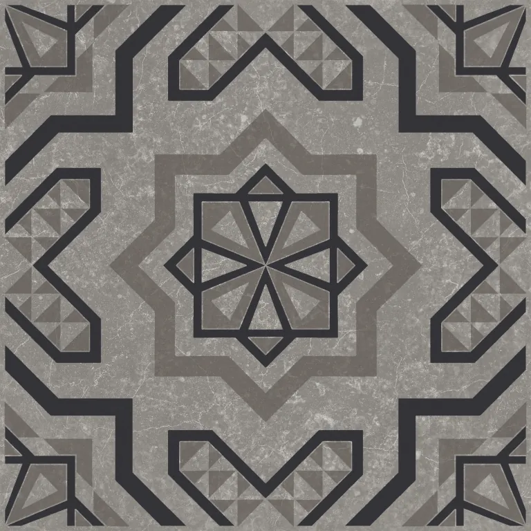 Керамогранит KMD3STA048GN Декор Касабланка серый матовый 20x20x0,8