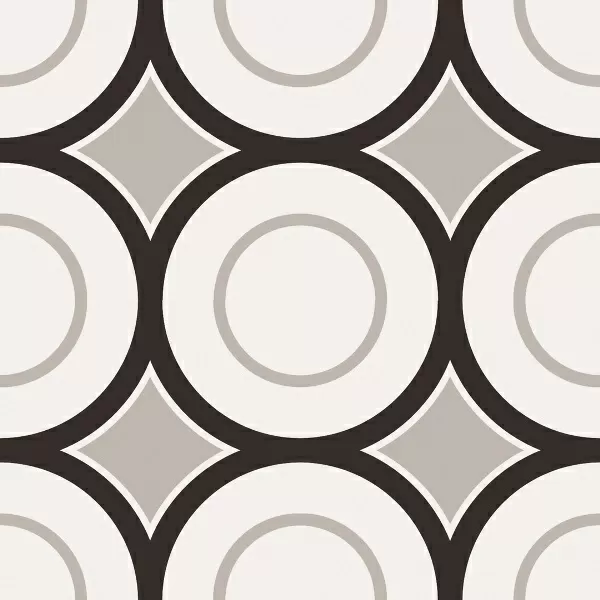 Керамогранит PBW05 patchwork black&white 05 20x20