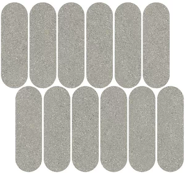 Керамогранит ID144 Джиминьяно наборный серый матовый 30x32