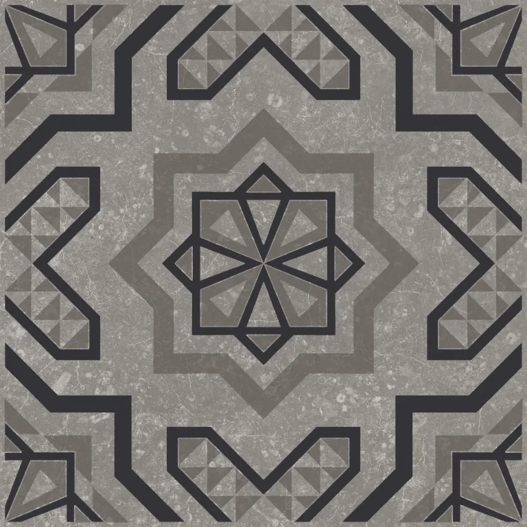 Керамогранит KMD3STA048GN Декор Касабланка серый матовый 20x20x0,8