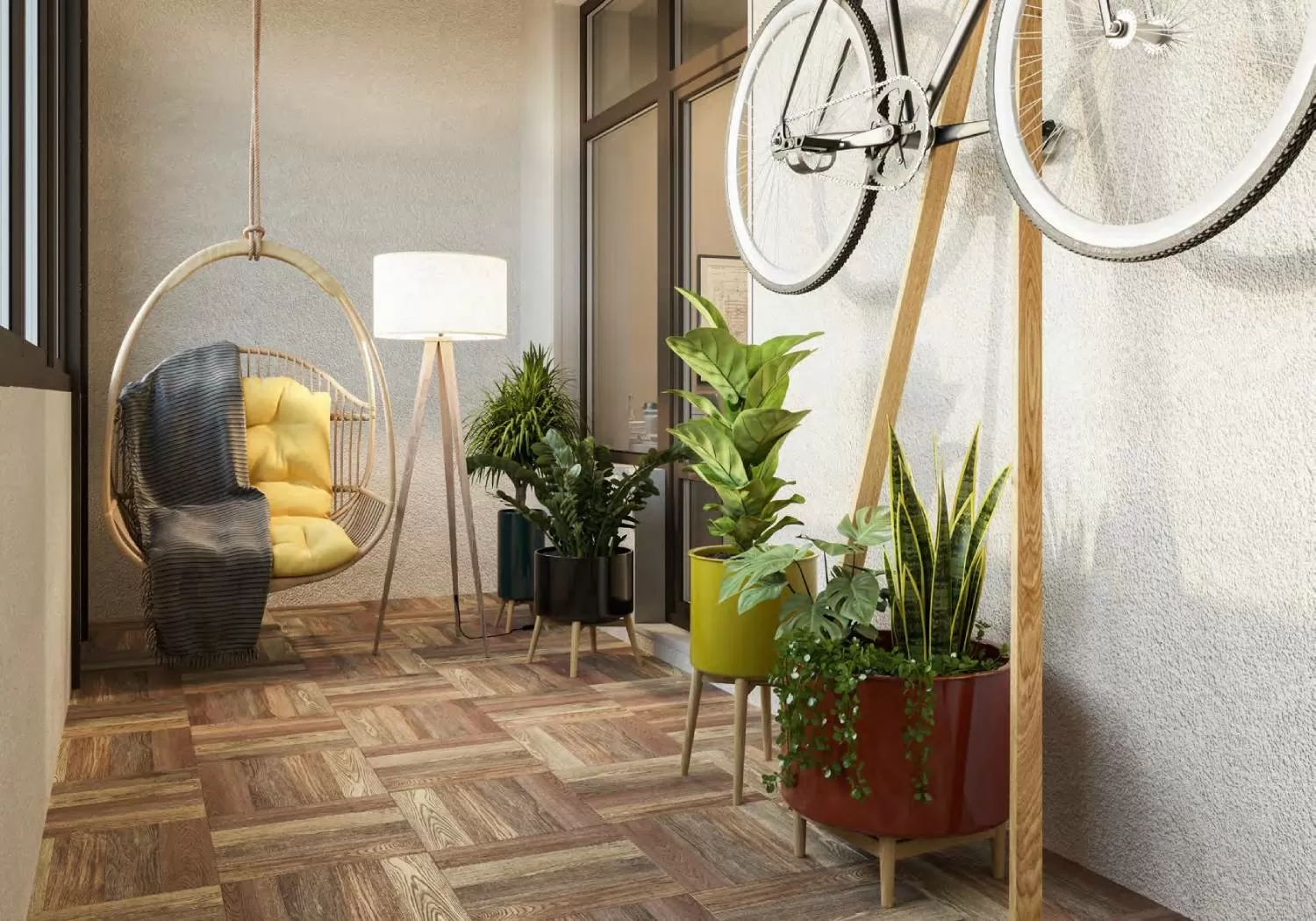 Керамогранит A15996 Woodstory многоцветный рельеф 42x42