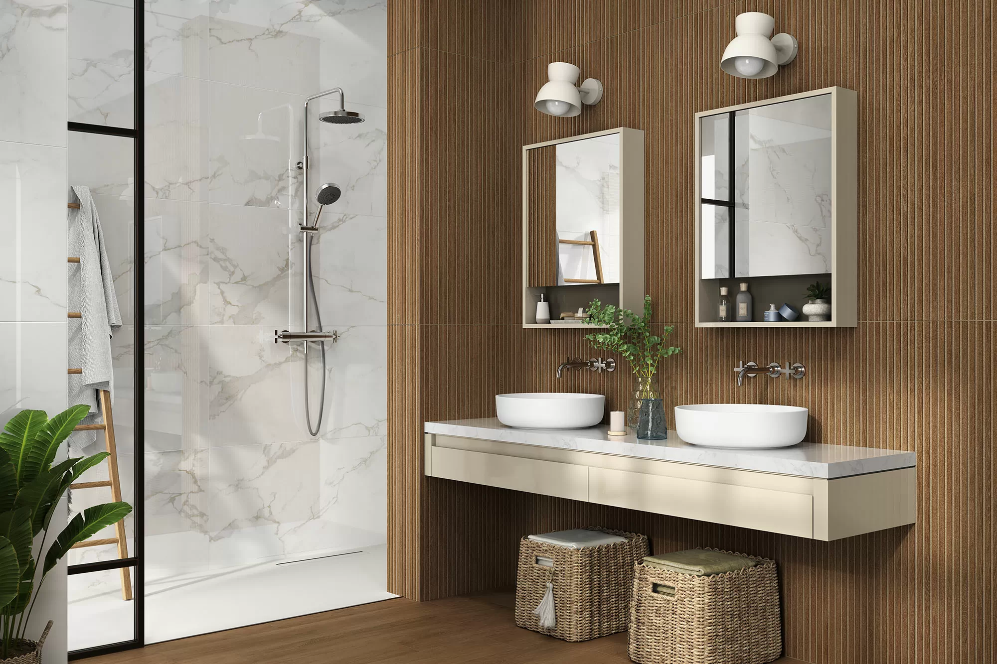 Плитка Timber Panel Natural 40х120