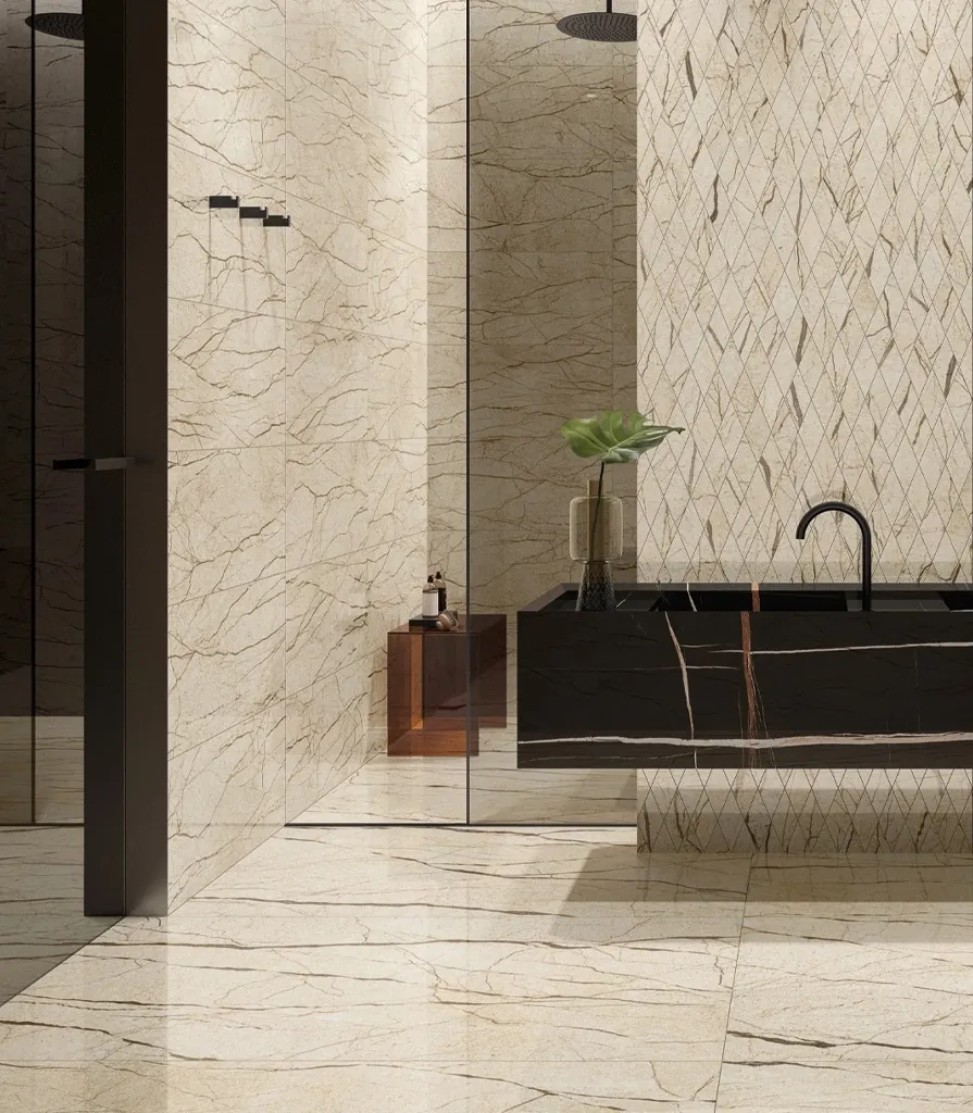 Керамогранит 600180000005 Charme Deluxe Арабескато Уайт Люкс Рет 120x278