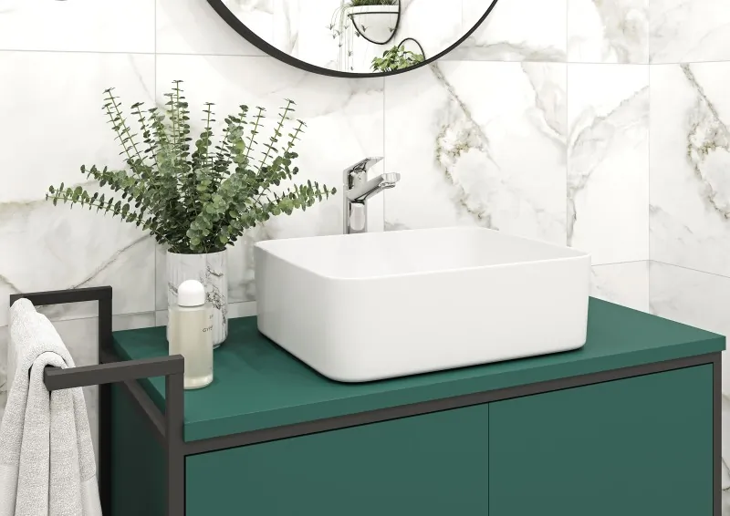 Керамогранит A16008 Siena белый 42x42