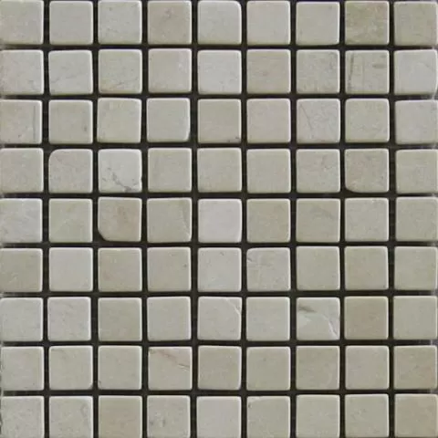 Мозаика CREMA MARFIL 1,5x1,5x0,8 tumbled