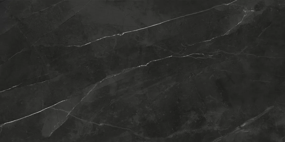 Плитка 48043R Pulpis nero глянцевый обрезной 40x80