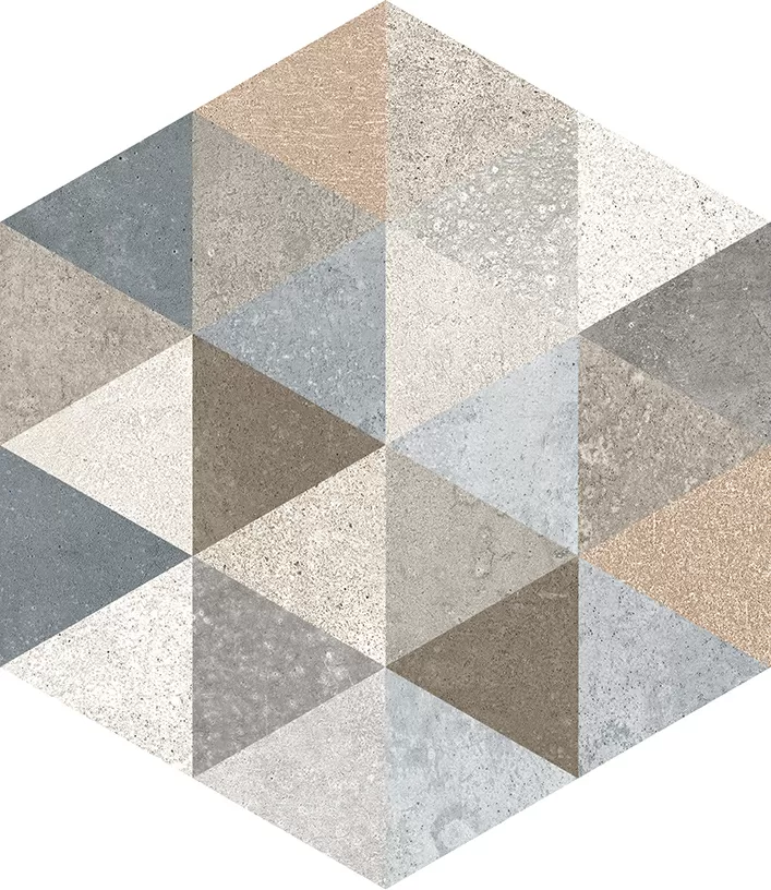 Керамогранит Hexagono Fingal Mix 23x26,6