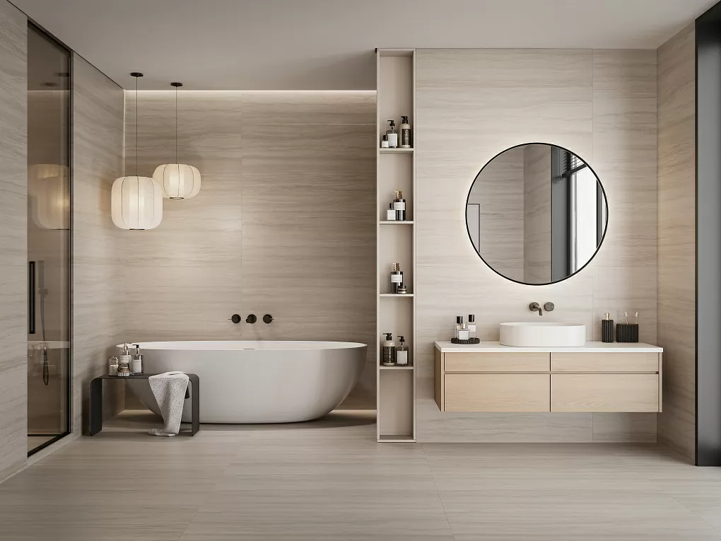 Керамогранит 010400001226 Travertine beige бежевый PG 01 60х120