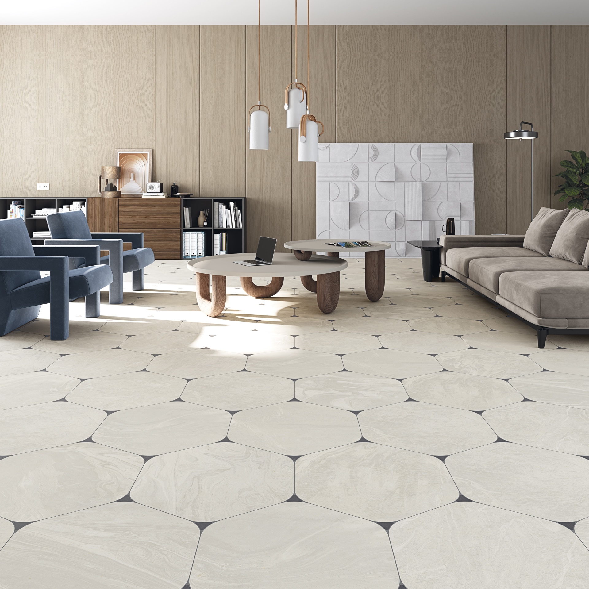 Мозаика 42ZJ Mosaico Salerno Ceniza 30x30
