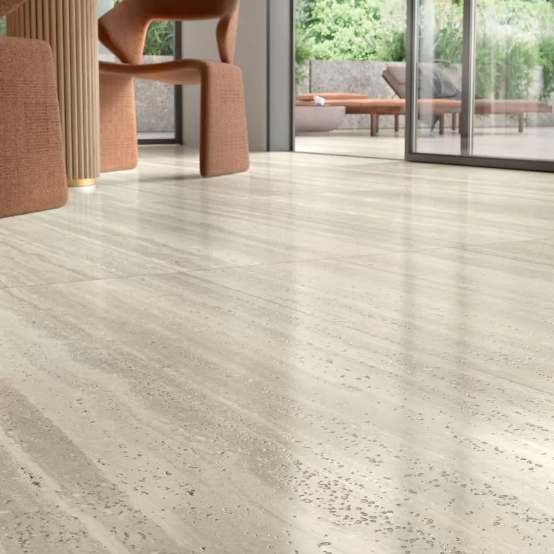 Керамогранит 0010818 Dorica Avorio Antique 3D Rett 60x120