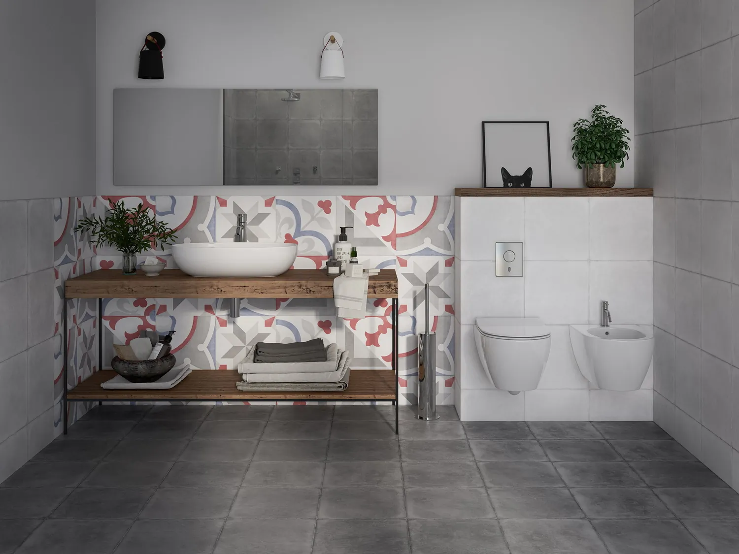 Керамогранит MO4A523 Motley светло-серый 29,8x29,8