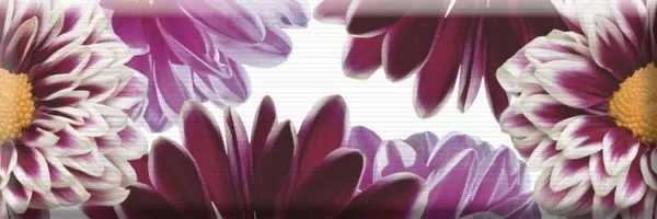 Плитка Decor Flowers 01 15x45