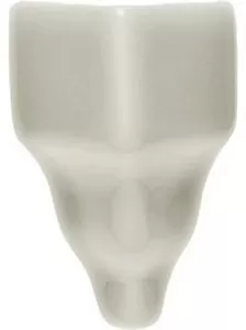 Плитка ADMO5349 Angulo Exterior Cornisa Classica C/C Blanco 3,5х2,7
