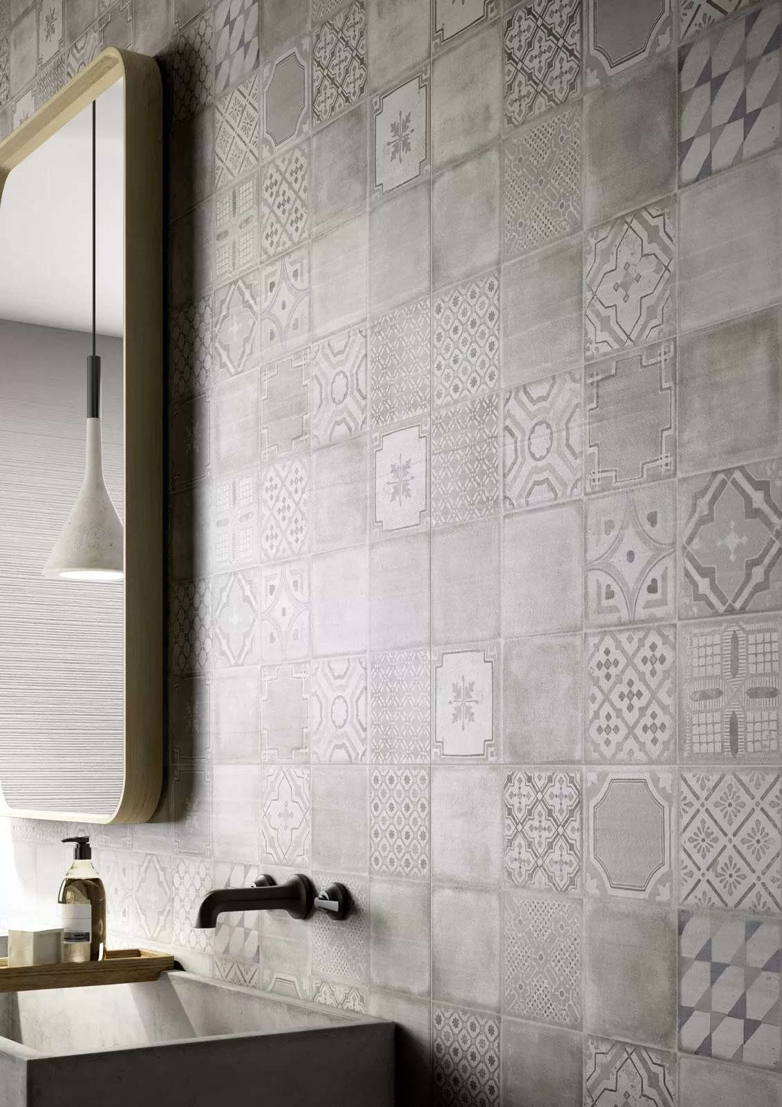 Мозаика MMQZ Materika Mosaico Antracite 40x40