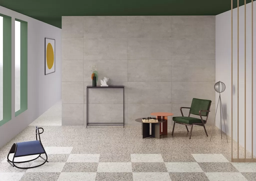 Мозаика K9498928LPR1VTE0 Beton-Terrazzo Мозаичный микс Светлый 30х30