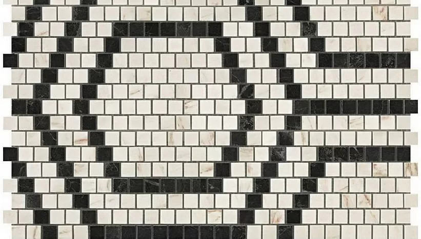 Мозаика ADVB Marvel Mosaico Honeycomb Warm Lappato 30x49