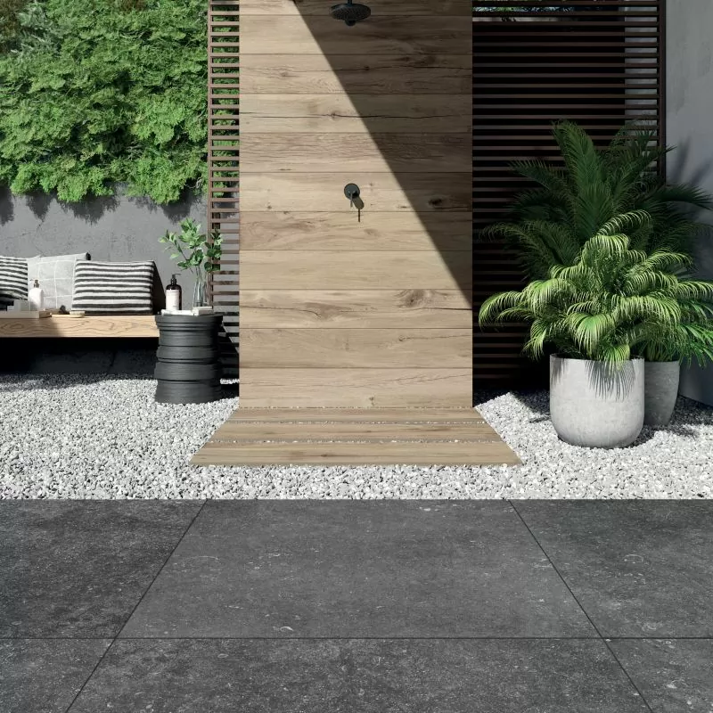 Керамогранит 0004142 Nordik Stone Black Nat Rett 60x120