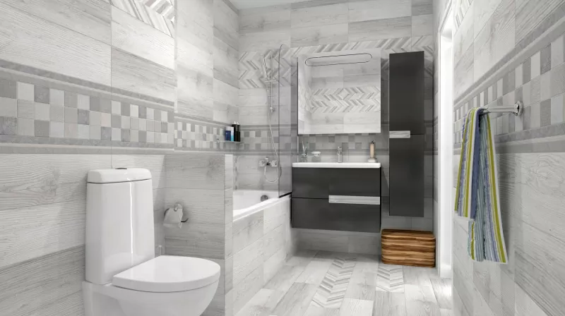 Керамогранит Норданвинд декор 7364-0003 (3606-0031) 20х60