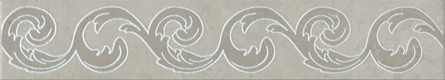 Керамогранит OS/B159/SG1686 Бордюр Монсанту серый светлый 40,2х7,2